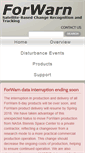 Mobile Screenshot of forwarn.forestthreats.org